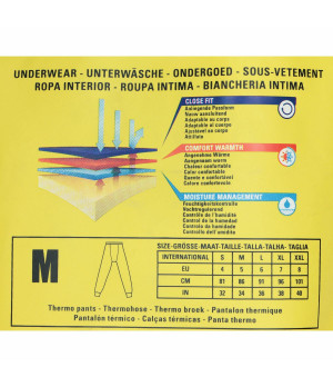 Pantaloni termici da lavoro uomo aderenti e traspiranti — Caterpillar