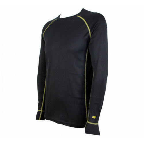 T-shirt thermique de travail 1 pièce manches longues respirant en coton — Caterpillar