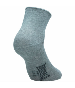 Chaussettes courtes unisexe 3 paires — bord coupe laser en coton | Lonsdale