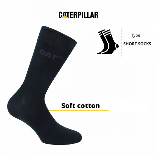 Puro Cotone 3 paia mezza polpaccio antiodore — Caterpillar