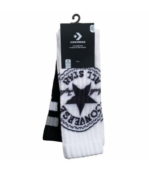 Calzini corti 2 paia — traspiranti, a metà polpaccio Converse