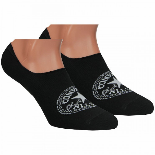 Calzini invisibili 2 paia in cotone con zona antiscivolo — Converse