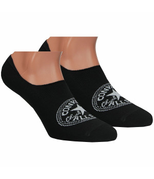 Calzini invisibili 2 paia in cotone con zona antiscivolo — Converse