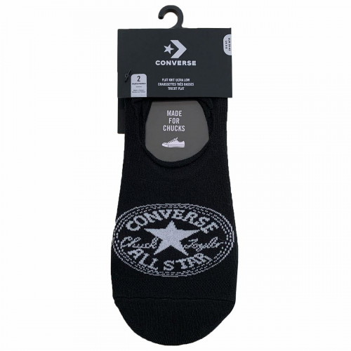 Calzini invisibili 2 paia in cotone con zona antiscivolo — Converse