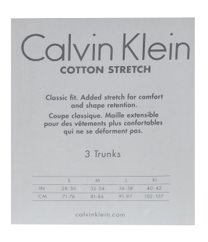 Boxer Uomo Calvin Klein - 3 Pezzi in Cotone Elasticizzato