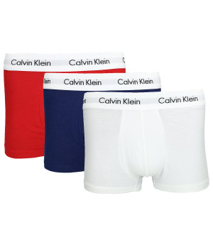 Boxer Uomo Calvin Klein - 3 Pezz a Vita Bassa - Cotone Elasticizzato