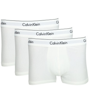 Boxers Modern Cotton 3 pares ajustados de cintura media — Calvin Klein
