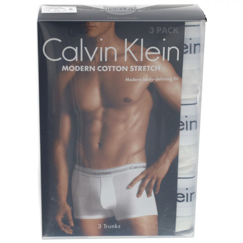 Boxer Modern Cotton 3 paia aderenti a vita media — Calvin Klein