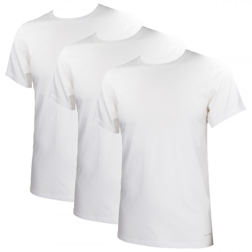 T-Shirt Calvin Klein in cotone - 3 Pezzi Girocollo