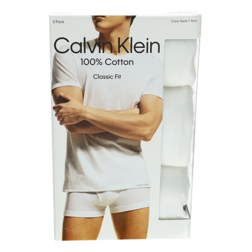 T-Shirt Calvin Klein in cotone - 3 Pezzi Girocollo