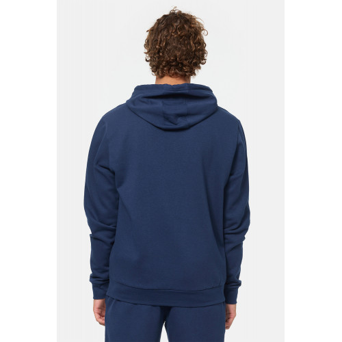 Sudadera con capucha en mezcla 60/40 algodón/poliéster, bolsillo canguro — Lonsdale