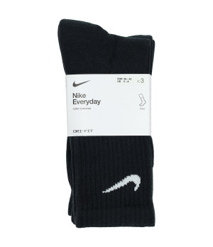 Calzini Nike Everyday Unisex - 3 Paia in Cotone - Altezza Metà Polpaccio