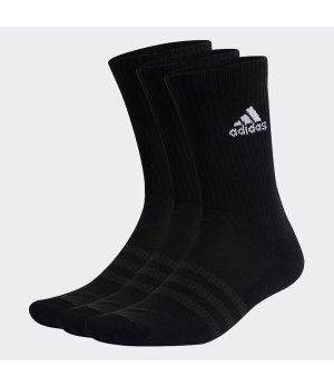 Chaussettes de tennis, 3 paires — coton respirant avec semelle en éponge Adidas