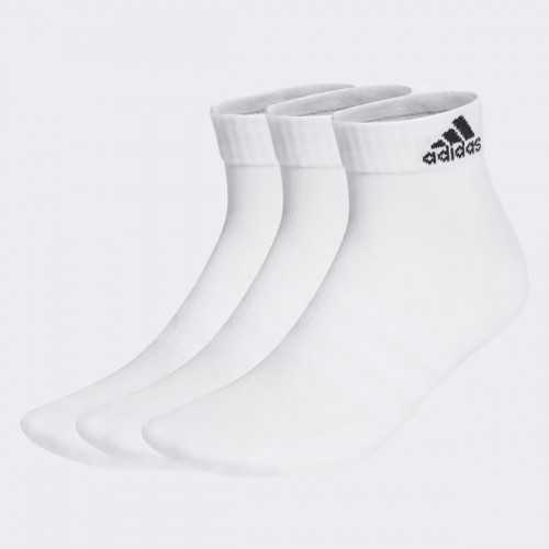 Calcetines deportivos tobilleros, 3 pares — plantilla de esponja y soporte del arco — Adidas