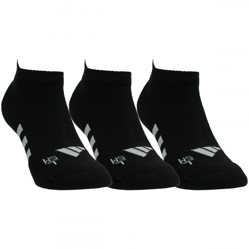 Calcetines tobilleros deportivos — 3 pares, plantilla acolchada y soporte del arco, Adidas