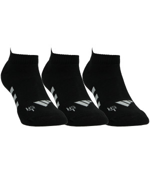 Calcetines tobilleros deportivos — 3 pares, plantilla acolchada y soporte del arco, Adidas