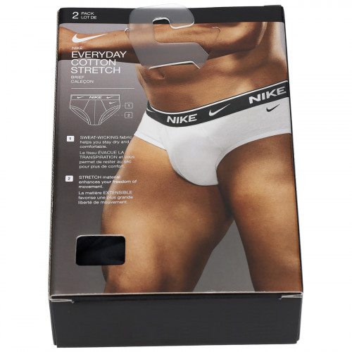 Slip Uomo in Cotone Elasticizzato Nike - 2 Pezzi