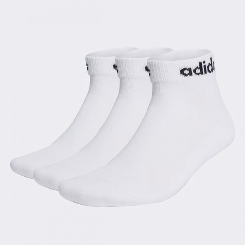 Chaussettes de sport mi-cheville 3 paires rembourrées coton 55% — Adidas