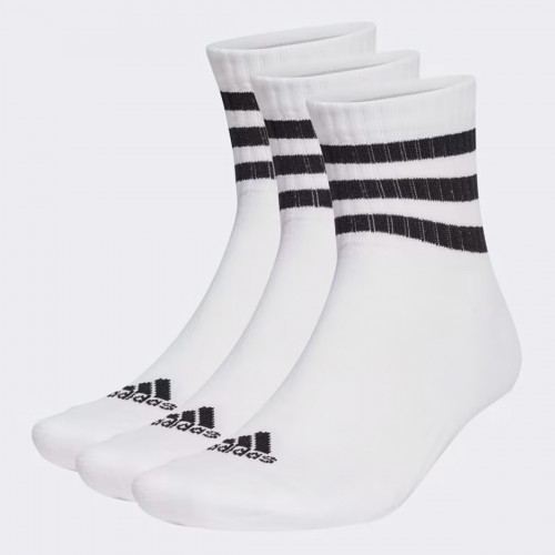 Chaussettes de sport en coton respirant 3 paires au-dessus de la cheville — Adidas