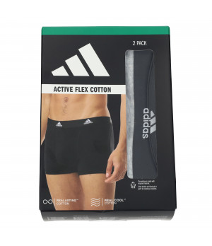 Boxer da Uomo Adidas - 2 Pezzi in Cotone Traspirante - Elastico Flessibile