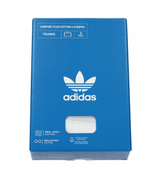 Boxer da Uomo Adidas - 3 Pezzi in Cotone Traspirante 3-Stripes