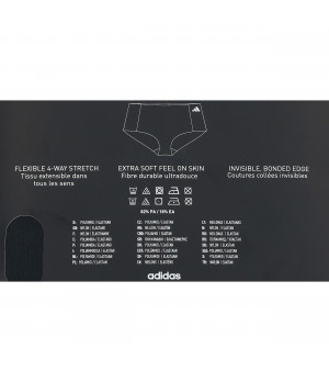 Culotte sportive 2 paia, poliamide ed elastan con cuciture impercettibili — Adidas