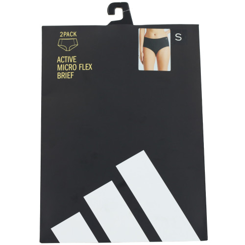 Culottes de sport 2 pièces, polyamide et élasthanne, coutures invisibles — Adidas