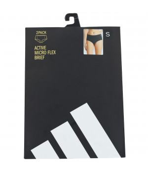 Culotte sportive 2 paia, poliamide ed elastan con cuciture impercettibili — Adidas