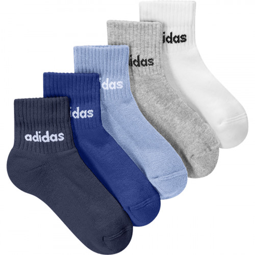 Coton respirant 5 paires — Chaussettes au-dessus de la cheville enfant Adidas