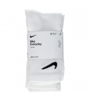 Nike Everyday Lightweight Socks — 3-Pack, Mid-Calf Cotton