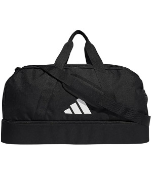 Bolsa deportiva mediana negra con compartimento rígido — Adidas