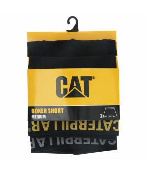 Boxers de algodón elástico 2 unidades, ajuste cómodo | Caterpillar